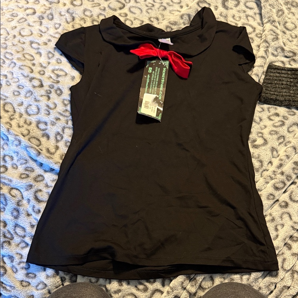 Hemet Collared Blouse w/ Bow